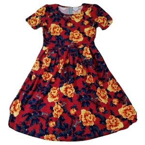 Floral Short Sleeve Dress